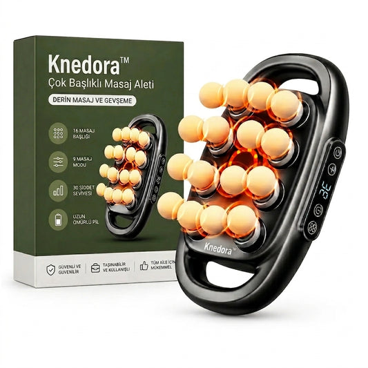Knedora™ 16 Başlıklı Masaj Aleti