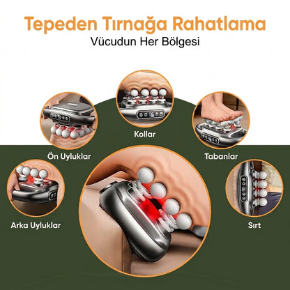 Knedora™ 16 Başlıklı Masaj Aleti